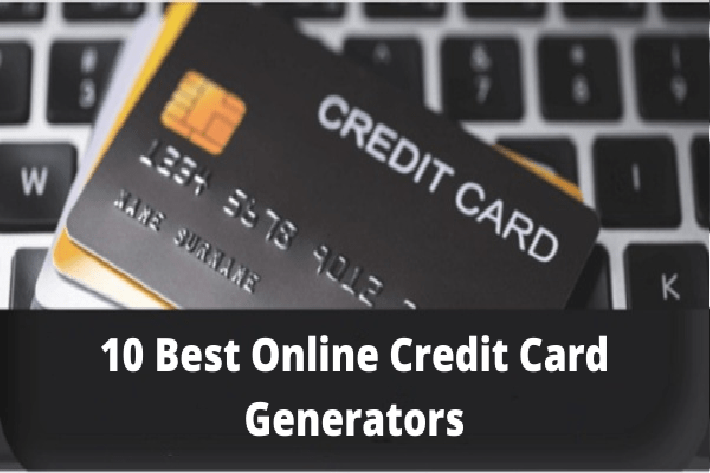 10 Best Online Credit Card Generator